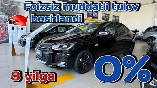 Gm dan Yangilik 3 yilga 0% Rasrochka boshlandi || Avtosalon yangiliklari