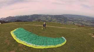 Paragliding from the Niedere