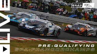 LIVE | Pre-Qualifying | Spa-Francorchamps | British GT 2025