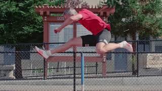 Hurdles (super slow motion)