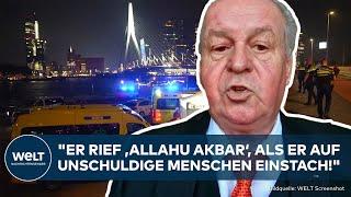 TERROR IN THE NETHERLANDS: fitness instructor stops knife attacker! “The hero of Rotterdam!”