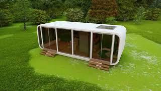 Revolutionizing Living Spaces: Capsule Home Design & Construction | Walkthrough |Civil engineering