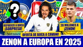  REFUERZO INESPERADO A BOCA en 2025! ► El PLAN de RIQUELME x la RENOVACION de CAVANI ► Habló ROMERO