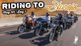 Riding to Sturgis 2024! Los Angeles to Zion | Day 1 - Vlog 141