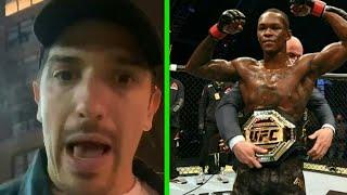 Andrew Schulz Live REACTION to Israel Adesanya KO of Paulo Costa at UFC253