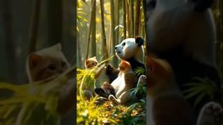 The animal fusion #animals #animalkingdom #animals #cat #panda  #dog #cuteanimals