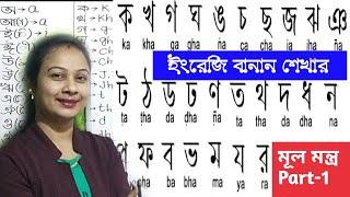 বাংলা বর্ণের ইংরেজি প্রতিবর্ণ। নিজের নামের বানান লিখতে শিখুন এই প্রতিবর্ণ গুলি জেনে।