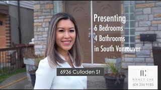 Nancy Che selling 6936 Culloden St Vancouver