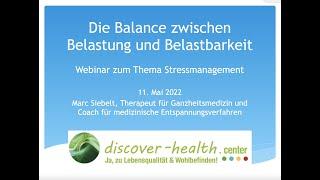 Die Balance zwischen Belastung und Belastbarkeit