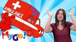 My Magic Ambulance +More | MyGo! Sign Language For Kids | Morphle - Cartoons for Kids | ASL