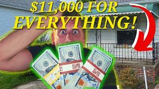 $11,000 for EVERYTHING but the house! ~ Elderly man didn't want Storage unit, unbelievable!