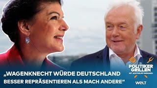 POLITIKERGRILLEN: "intellektuelle Brillanz" - Wolfgang Kubicki outet sich als Sahra Wagenknecht-Fan