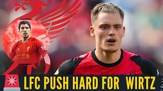  LIVERPOOL PUSH HARD FOR FLORIAN WIRTZ  FINAL TALKS UNDERWAY WITH RECORD £72M BID! 
