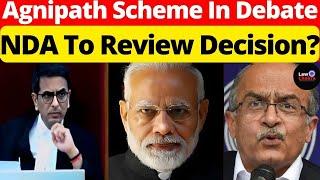 Agnipath Scheme Sparks Debate; NDA To Take Decision? #lawchakra #supremecourtofindia #analysis