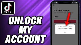 How To Unlock My TikTok Account (2024) - Quick Help