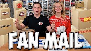 HUGE Fan Mail UNBOXING!! - TONS OF CARS!