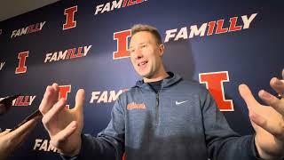 Illini co-Quarterback coach Art Sitkowski