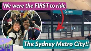 Sydney Metro City: The First Day!