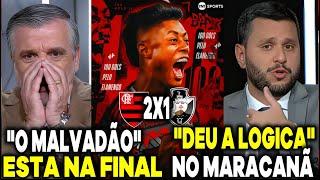 QUE AULA DO MENGÃO "MIDIA FICOU ABISMADA AO VIVO" FLA ESTA NA FINAL - FLAMENGO 2X1 VASCO