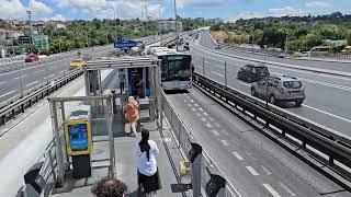 Bus rapid transit Istanbul experience (Metrobus)