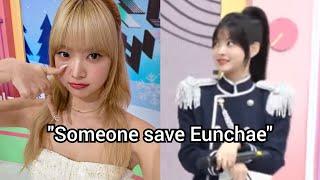 Eunchae goes viral for her reaction to Yeonjun's provocative dance #Kpop