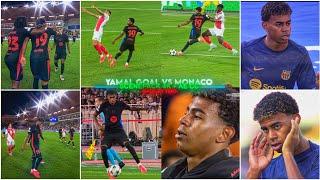 Lamine Yamal Goal Vs Monaco 2024 / RARE CLIPS ● SCENEPACK 4K ( No CC only TOPAZ)