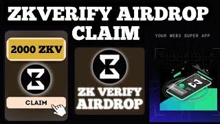 ZKverify Airdrop Claim - How To Earn More Points Before TGE