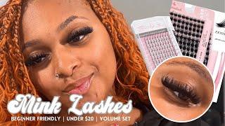 UPDATED MINK LASH TUTORIAL | UNDER $20 | BEGINNER