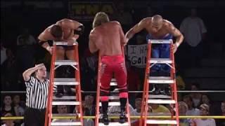 FULL MATCH: AJ Styles vs. Jerry Lynn vs. Low Ki (Triple Ladders)