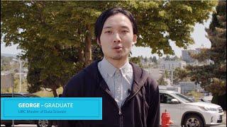 UBC Master of Data Science Vancouver Alumnus – George