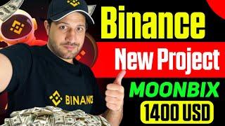 Binance project Moonbix Free money  د بائینانس ٹیلیگرام پراجیکٹ مونبکس راغی۔جوائین کئ زر تر زرہ