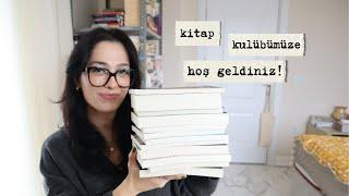 kitap kulübümüze hoş geldiniz!!