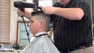 MILITARY FLATTOP HAIR CUT.