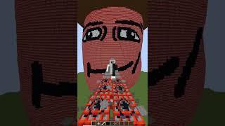 TNT Run (OP Ending)  98% #shortvideo  #minecaftshorts