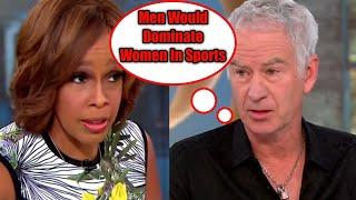 Alpha Male Tennis Legend Stands His Ground Against Angry Female Panel. (Men Vs Women In Sports #2)