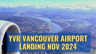 Experience the Stunning YVR Vancouver Airport Landing in 4K HDR!