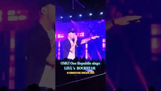 OMG! Ryan Tedler sings #Rockstar by #LISA in Summer Sonic BKK 2024