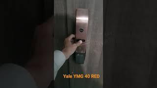 Yale YMG 40 RED-BRONZE smart door lock