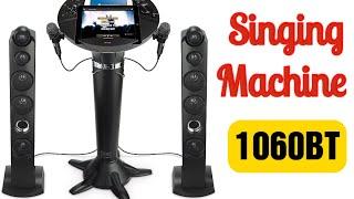  Singing Machine Karaoke ISM1060BT Demo with recording functionality