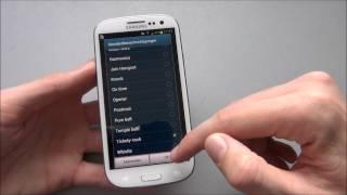 Samsung Galaxy S3 - Einstellungen/settings