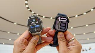 Apple Watch Series 10 & Apple Watch Ultra 2 Satin Black - First Look & Hands On