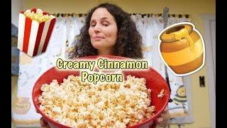 The Valley Hive Kitchen: Creamy Cinnamon Honey Popcorn