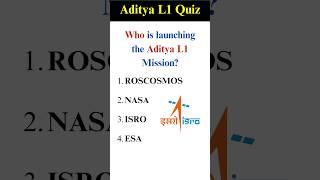 Aditya L1 Mission Questions and Answers #shorts #adityal1 #shortsfeed #indiagk #ytshorts #quiz