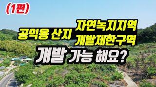 (1편) 개발제한구역 공익용산지 자연녹지지역 이런 땅 어떤가요? 토지 경매 시 알아야 할 부동산 상식