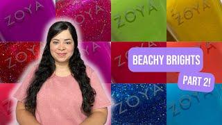 Zoya Beachy Brights 2 Summer 2024 Collection - Janixa - Nail Lacquer Therapy