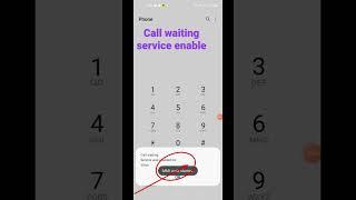 call waiting service enable for   secret code|#viral #shorts #youtubeshorts #secretcode #viralvideo