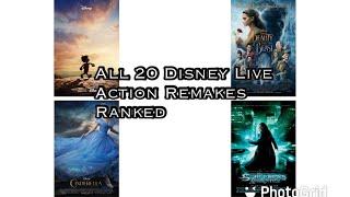 All 20 Disney Live-Action Remakes Ranked (w/ Pinocchio)