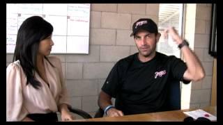 Alan Jaeger speaks with Annie Liu at MLB Urban Youth Academy