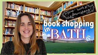 Day in Bath | Book Shopping | Reading Update  Vlog