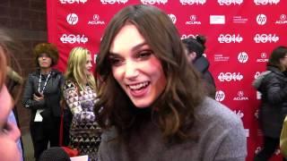 Keira Knightley talks quarter life crisis at the Sundance 'Laggies' Premiere